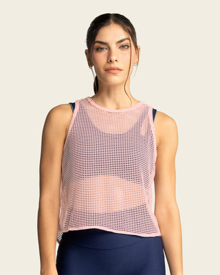Blusa  sin  mangas en malla#color_362-rosado-claro
