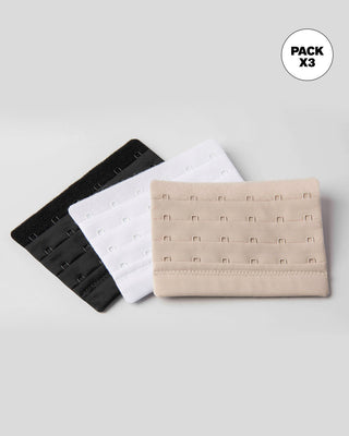 Extensor x 3 abrochaduras para brasier#color_s01-negro-beige