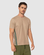 Camiseta deportiva masculina con tecnología de secado rápido