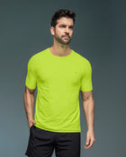 Camiseta deportiva con tela texturizada y transpirable
