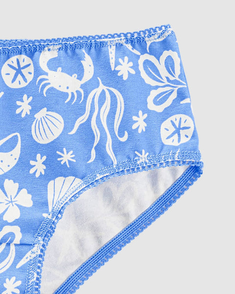 Paquete x3 bloomer clásico para niña#color_s35-azul-estampado-azul-claro-coral