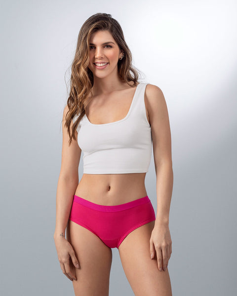 3bloomers estilo hipster en algodón#color_s55-rosado-claro-estampado-fucsia-lila