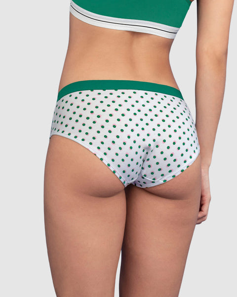 3 Bloomers estilo hipster en algodón#color_s64-bolas-verdes-verde-fucsia