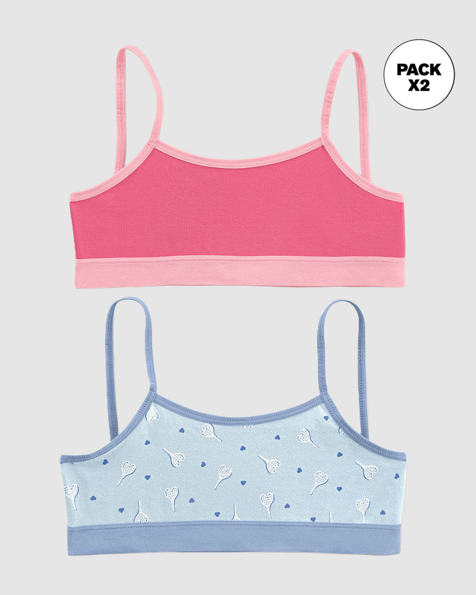 Paquete x 2 Top para niña