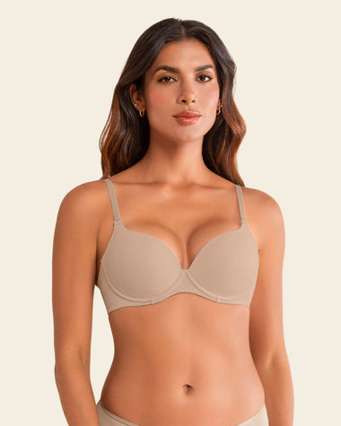 Brasier de realce medio con cargaderas multiusos#color_802-cafe-claro