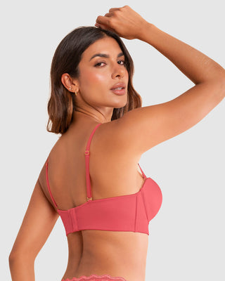 Brasier strapless de realce suave#color_322-salmon