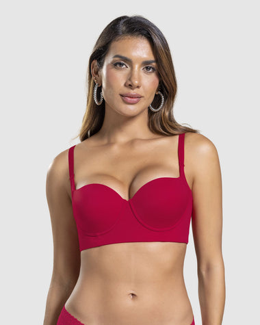 Brasier con buen cubrimiento de sisa y espalda#color_323-rojo
