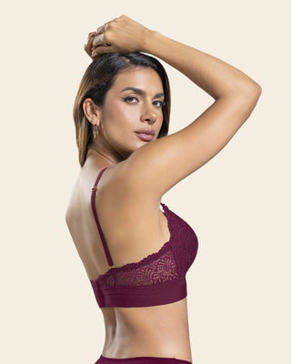 Brasier sin arco Liso y Encaje#color_240-vino