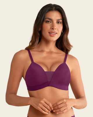 Brasier triangular sin arco estilo top#color_466-vino