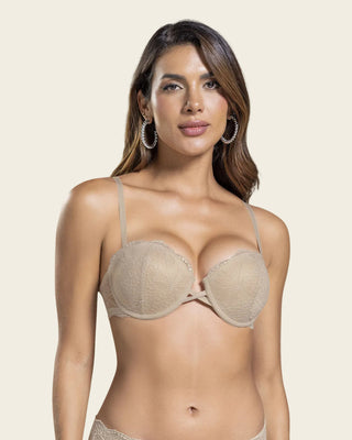 Brasier de realce alto incorporado, arco libre#color_802-cafe-claro
