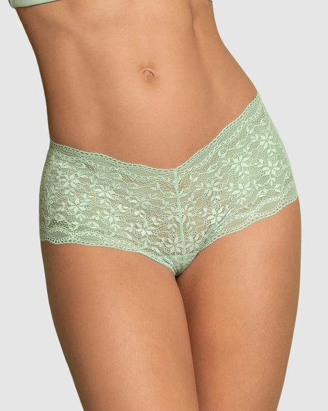 Bloomer estilo hipster en encaje moderno#color_475-verde-claro