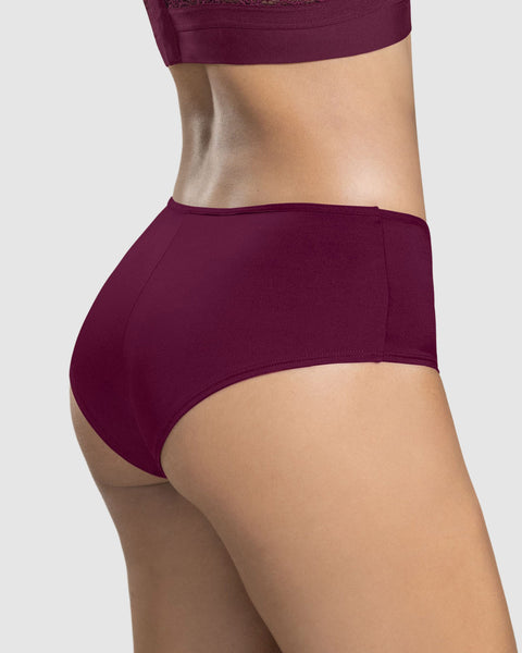 Bloomer hípster tela lisa#color_240-vino