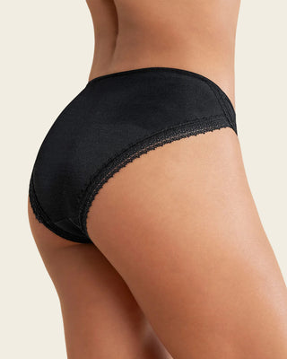 Bloomer tipo bikini con encaje decorativo en piernas#color_700-negro