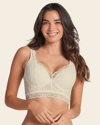 Brasier tipo bustier sexy support con cubrimiento de espalda#color_253-marfil