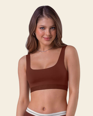 Paquete x 2 tops invisibles doble escote#color_s05-vino-tinto-cafe-claro