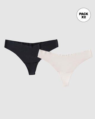 Hilos de efecto invisible en paquete x 2#color_s01-blanco-negro