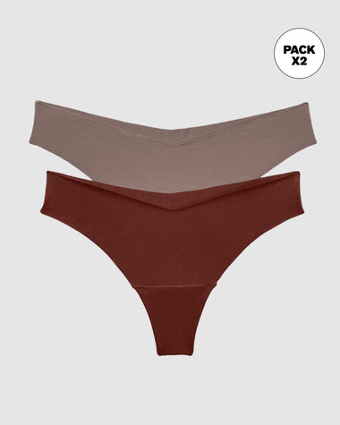 Hilos de efecto invisible en paquete x 2#color_s05-vino-tinto-cafe-claro