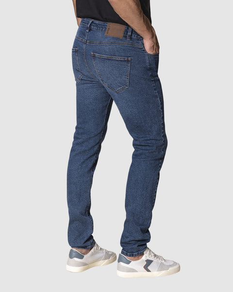 Jean slim para hombre#color_052-azul-medio-denim