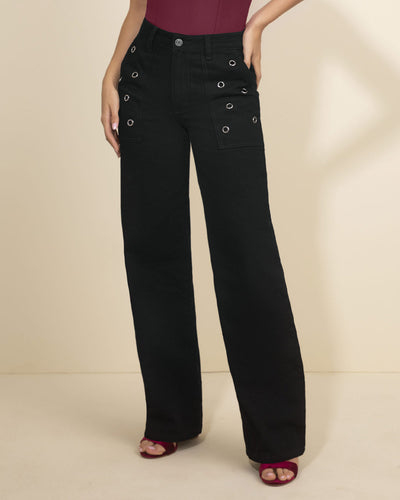 Jean ruedo recto con ojales#color_713-negro