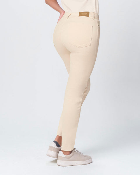 Jeans skinny esenciales para mujer#color_018-marfil