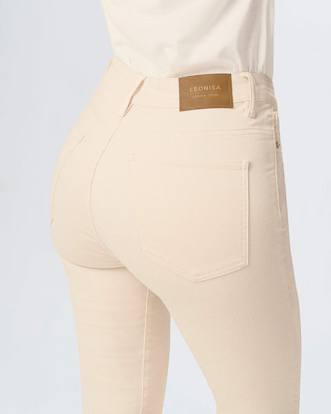 Jeans skinny esenciales para mujer#color_018-marfil