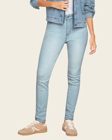 Jeans skinny esenciales para mujer#color_159-hielo