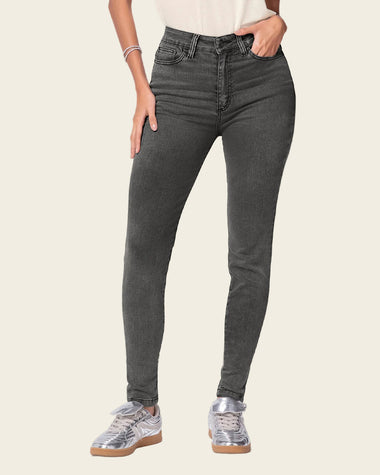 Jeans skinny esenciales para mujer#color_711-gris