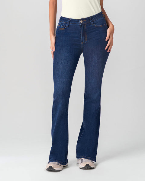 Jean levanta cola ruedo flare#color_024-azul-oscuro