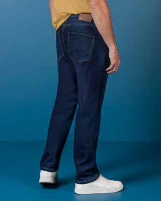 Jean ruedo recto básico para hombre#color_024-azul-oscuro
