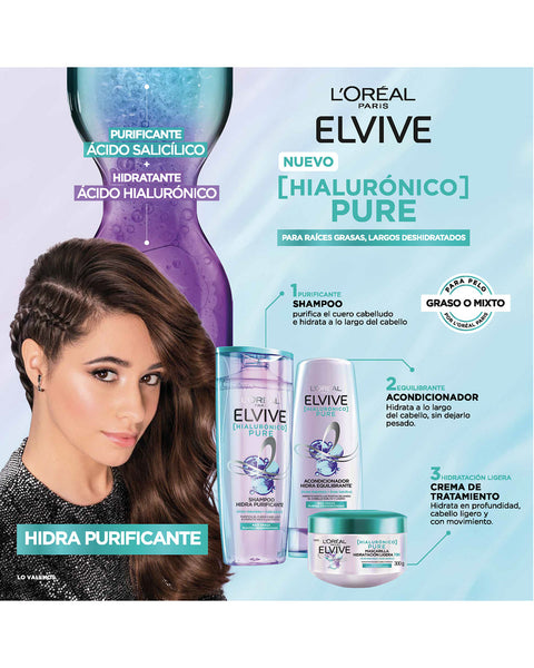 Elvive ha pure crema de tratamiento 300g#color_crema