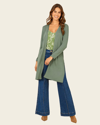 Saquillo con aberturas laterales#color_c45-verde