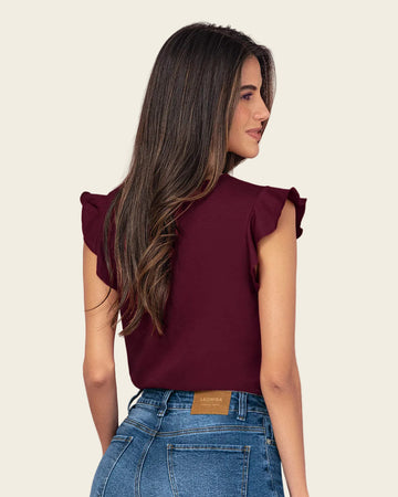 Blusa con taches en cuello y sisa#color_c37-borgona