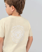Camiseta manga corta con bolsillo frontal para niño