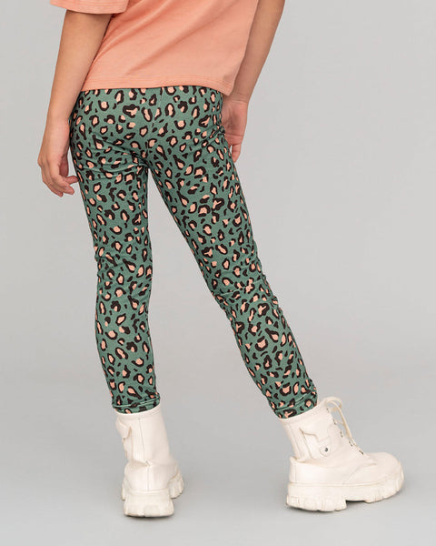 Legging largo a los tobillos para niña#color_060-verde-animal-print