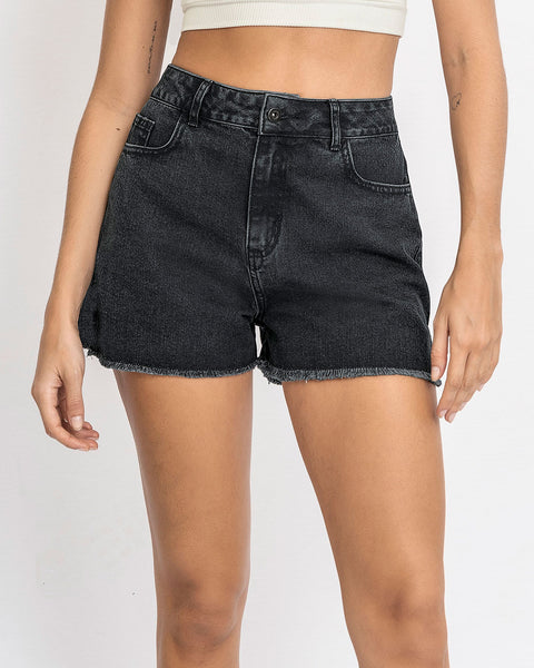 Short mom tiro alto ruedo al corte#color_700-negro