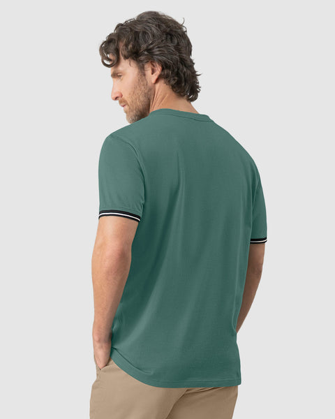 camiseta-manga-corta-con-punos-tejidos#color_063-verde-azul-palido