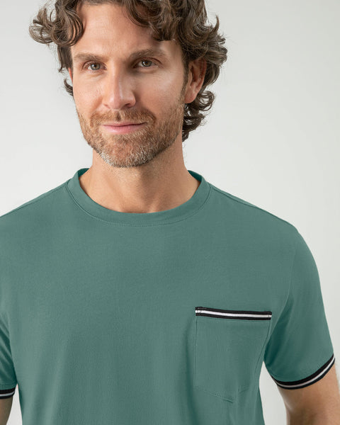camiseta-manga-corta-con-punos-tejidos#color_063-verde-azul-palido