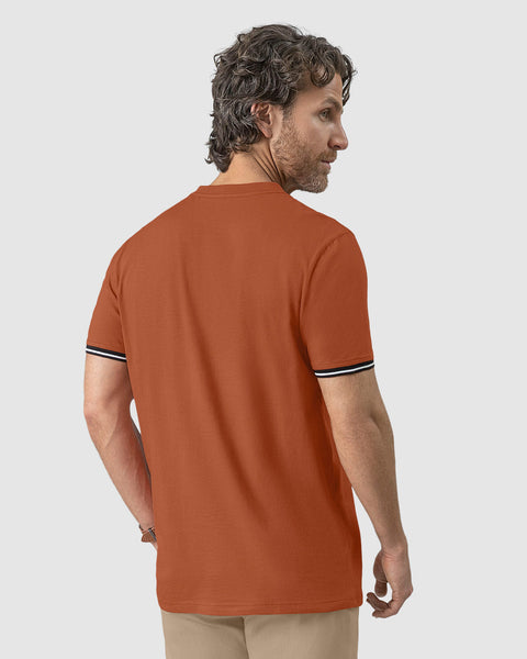 camiseta-manga-corta-con-punos-tejidos#color_a89-terracota