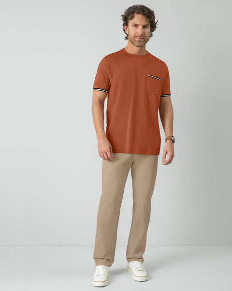 camiseta-manga-corta-con-punos-tejidos#color_a89-terracota