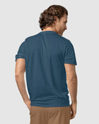 Camiseta manga corta con logo bordado en frente