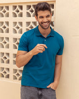 Camiseta tipo polo en jersey#color_578-azul-medio