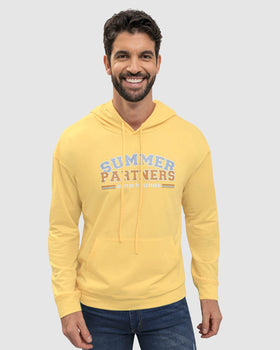 Suéter manga larga con bolsillo frontal funcional#color_160-amarillo-pastel