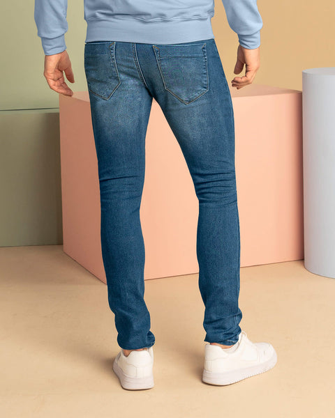 Jean silueta slim para hombre#color_022-azul-claro