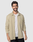 Chaqueta con cuello#color_084-arena