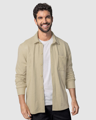 Chaqueta con cuello#color_084-arena