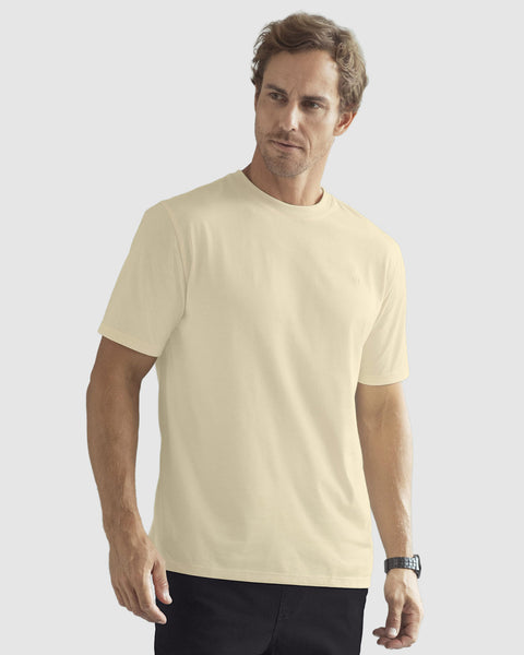 Camiseta básica en algodón#color_084-arena