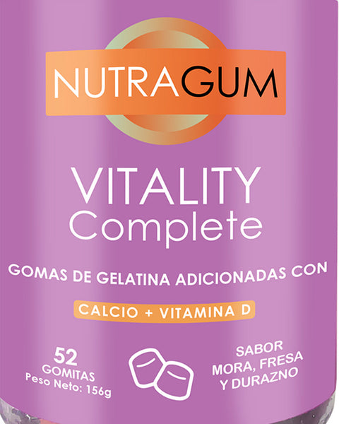 Nutragum Vitality Complete: gomas con Calcio + Vitamina D#color_001-complete