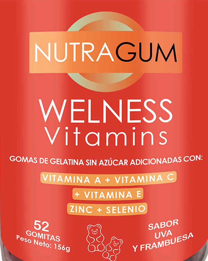 Nutragum Welness Vitamins: gomas Multivitamínicas#color_001-welness