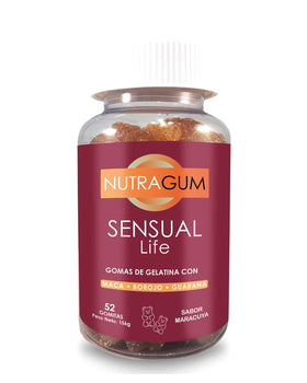 Nutragum Sensual Life: gomas de gelatina con maca, borojó y guaraná#color_001-sensual-life