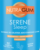 Nutragum Serene Sleep: Gomas de gelatina adicionadas con pasiflora, manzanilla y magnesio
